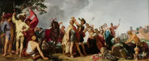 Crowning Prints: Coronation Scene, 1629. Creator: Abraham Bloemaert