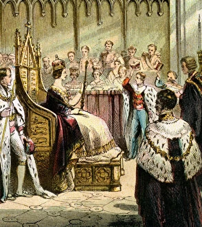 Coronation of Victoria, 1837, (c1850s)