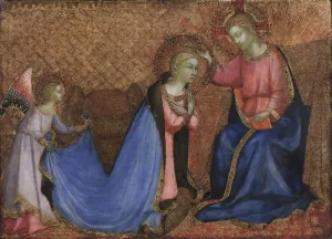 1400 1455 Prints: Coronation of the Virgin, 1420s. Creator: Fra Angelico (Italian, 1400-1455)