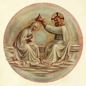 The Coronation of the Virgin, 15th century, (c1909). Artist: Fra Angelico