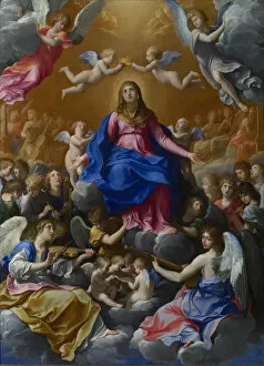 Glorification Of The Virgin Gallery: The Coronation of the Virgin, 1607. Artist: Reni, Guido (1575-1642)