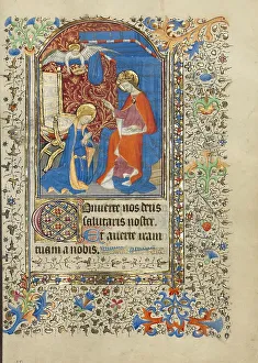 Queen Of Heaven Prints: The Coronation of the Virgin; Book of Hours