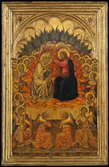 Gold Ground Collection: The Coronation of the Virgin, ca. 1380. Creator: Niccolo di Buonaccorso