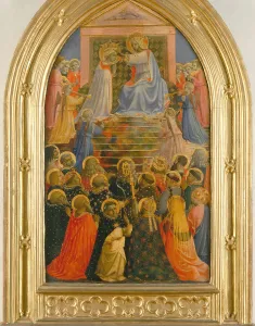 Assunta Prints: The Coronation of the Virgin, ca 1430