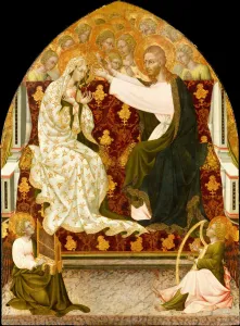 Paolo Prints: Coronation of the Virgin, ca. 1455. Creator: Giovanni di Paolo