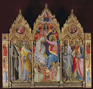 Chantilly Gallery: The Coronation of the Virgin, Early 15th cen