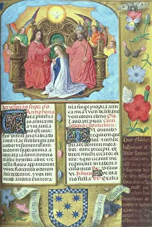 Holy Prints: Coronation of Virgin Mary, c1490-1497. Creator: Master of James IV of Scotland
