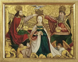 Assunta Collection: The Coronation of the Virgin with the Trinity, c. 1520
