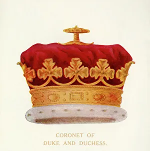 Coronet of Duke and Duchess, c1911. Creator: Unknown
