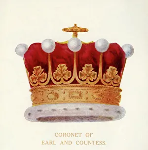 Coronet of Earl and Countess, c1911. Creator: Unknown