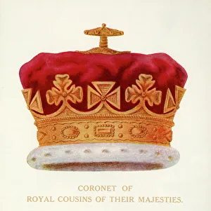 Dawson Stewart Company Prints: Coronet of Royal Cousins of Their Majesties, c1911. Creator: Unknown