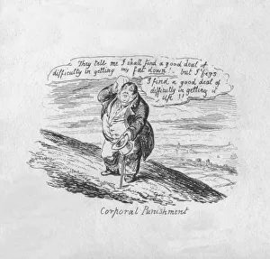 Punishment Prints: Corporal Punishment, 1829. Artist: George Cruikshank