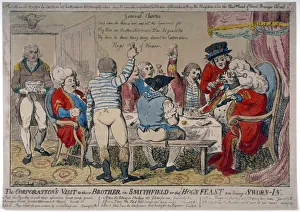 Isaac Cruikshank Prints: Corporation of Windsor, 1790. Artist: Isaac Cruikshank