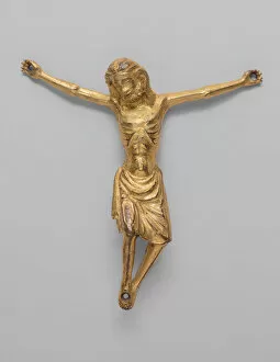 Corpus from a Processional Cross, 1370 / 1430. Creator: Unknown