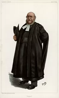 Print Collector10 Gallery: Corpus, the Reverend Thomas Fowler, Vice-Chancellor of Oxford University, 1899.Artist: FTD