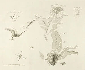 Dublin County Dublin Ireland Gallery: A Correct Survey of the Bay of Dublin, published December 1795. Creator: James Malton