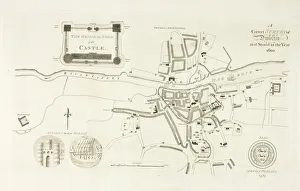 Images Dated 10th February 2022: Correct Survey of Dublin, As It Stood in the Year 1610, published July 1792