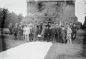 Agreement Prints: Correspondents at Peace Meeting, 1914. Creator: Bain News Service