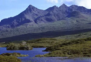 Granite Prints: Corries in the Black Cuillin Hills, Isle of Skye, Scotland, 20th century. Artist: CM Dixon