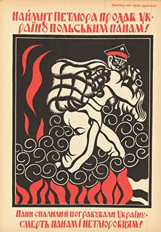 Corrupt Petliura has sold Ukraine to the Polish pans!, 1920