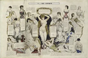 Brassieres Prints: Corset. Artist: Anonymous