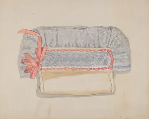 Corset Cover Sachet, c. 1937. Creator: Sebastian Simonet