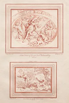 Corsica e Satiro, 1762-1763. Creator: William Ryland (British, 1732-1783)
