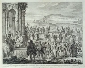 Cortege of Janus, 1764. Artist: De Fehrt, A. J. (1723-1774)