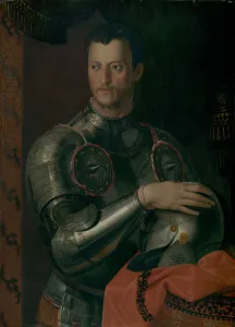 Angiolo Bronzino Prints: Cosimo I de Medici (1519-1574). Creator: Workshop of Bronzino (Italian, Monticelli