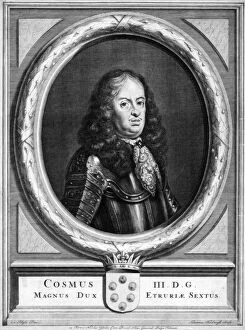 Cosimo III, Grand Duke of Tuscany, 17th century.Artist: Adriaen Haelwegh