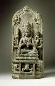 Cosmic Form of the Hindu God Shiva (Sadashiva), between c.1050 and c.1150. Creator: Unknown