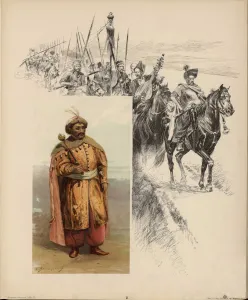 Patriotism Prints: The Cossack Hetman of Ukraine Bohdan Khmelnytsky (1595-1657), 1899-1900