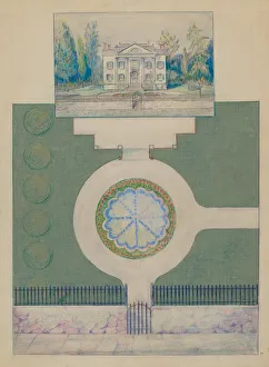 Goldbaum Meyer Prints: Coster House, c. 1936. Creator: Meyer Goldbaum