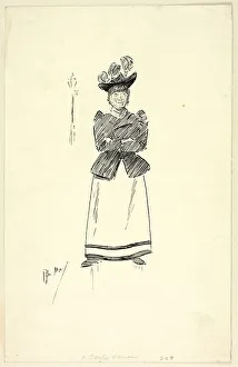 Phil May Prints: A Coster Woman, n. d. Creator: Philip William May