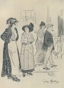 Londoners Then And Now Collection: Costers, 1920. Artist: George Belcher