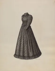 Humes Mary E Prints: Costume, c. 1941. Creator: Mary E Humes