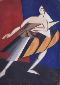 Stage Design Collection: Costume design, 1920. Artist: Exter, Alexandra Alexandrovna (1882-1949)