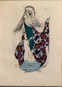 Costume design for the ballet Artemis troublee by Paul Paray, 1922. Artist: Bakst, Leon (1866-1924)