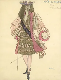 Russian Art Critics Collection: Costume design for the ballet Sleeping Beauty by P. Tchaikovsky. Artist: Bakst, Leon (1866-1924)
