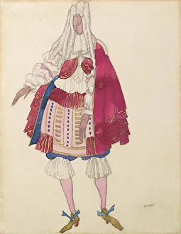 Costume design for the ballet Sleeping Beauty by P. Tchaikovsky, 1921