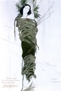 Costume design for Italian writer Gabriele D Annunzios drama The Martyrdom of St Sebastian, 1911. Artist: Leon Bakst