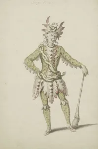 Berain Prints: Costume design for the opera Atys by Jean-Baptiste Lully
