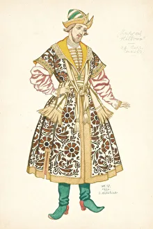 Costume design for the opera The Bride of Tsar by N. Rimsky-Korsakov, 1930 Costume design for the opera The Bride of Tsar by N. Rimsky-Korsakov, 1930