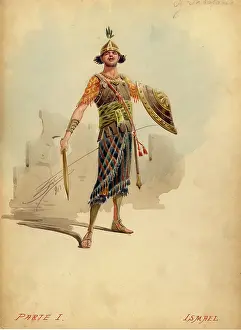 Verdi Prints: Costume design for the opera Nabucco by Giuseppe Verdi