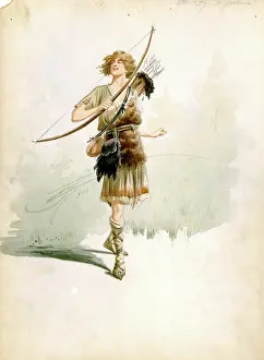 Percival Prints: Costume design for the opera Parsifal by Richard Wagner
