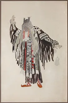 Costume design for the opera Ruslan and Lyudmila by M. Glinka