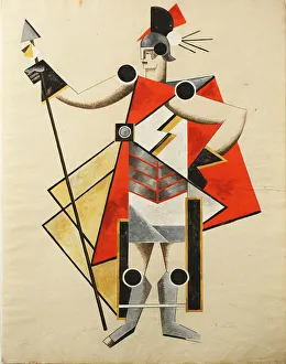 Alexandra Alexandrovna 1882 1949 Gallery: Costume design for the play The Invisible Lady, 1924. Artist: Exter, Alexandra Alexandrovna