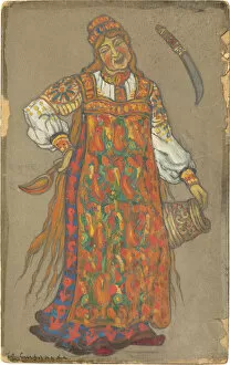 Rerich Gallery: Costume design for the theatre play Peer Gynt by H. Ibsen