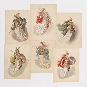 Doepler Gallery: Costume designs for opera Der Ring des Nibelungen by Richard Wagner, 1889