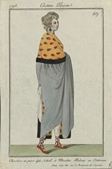 Ladies Fashion Prints: Costume parisien, 1798. Creator: Anonymous
